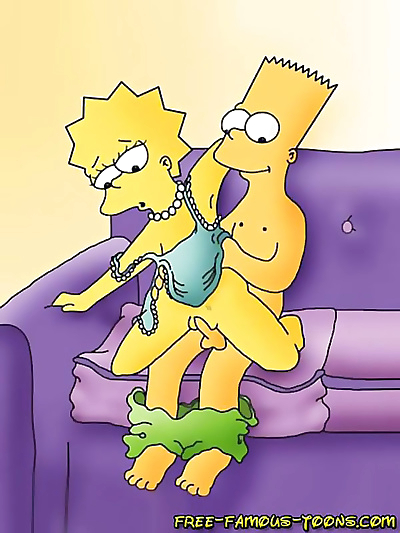 słynny bajki Bart i lisa..