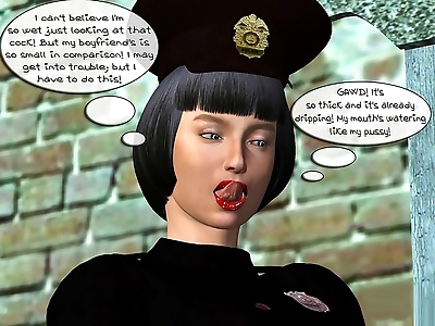 Policewoman đa chủng tộc, orgy..